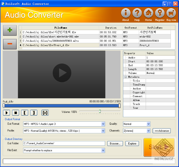 Boilsoft Audio Converter