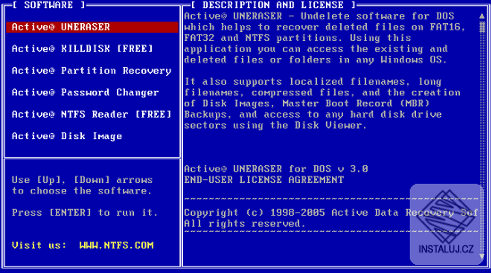 Active@ Boot Disk DOS Edition