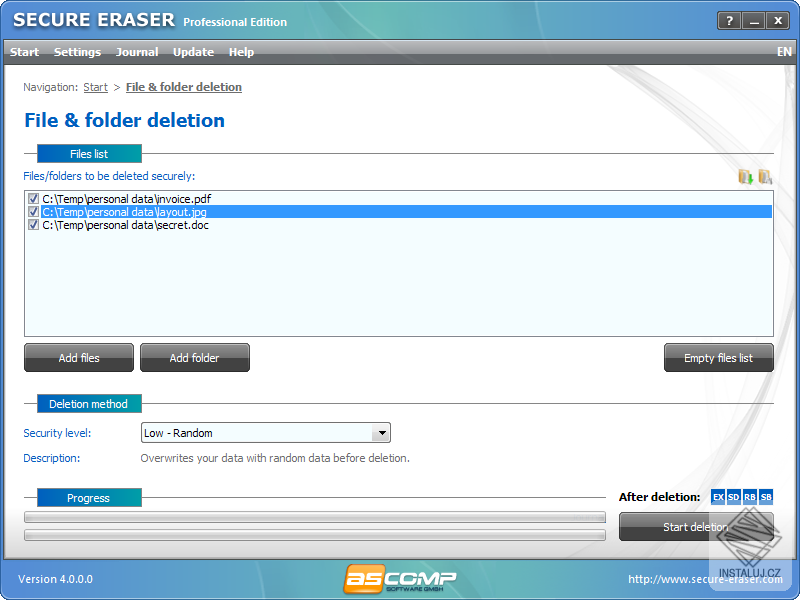 Secure Eraser