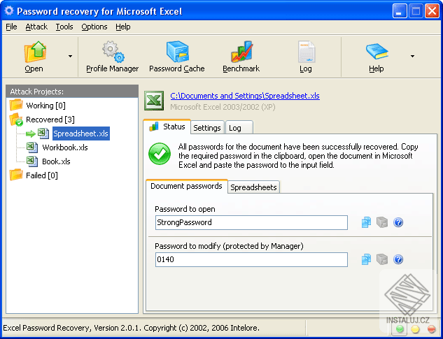 Excel Password Recovery