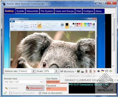 Atelier Web Remote Commander