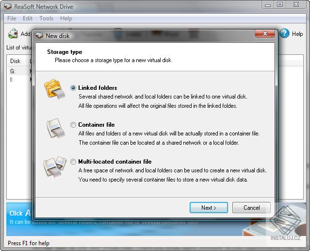 ReaSoft Network Drive