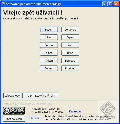 Software pro amatérské meteorology