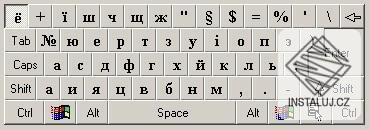Ruská / Ukrajinská fonetická klávesnice