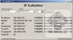 IP kalkulátor