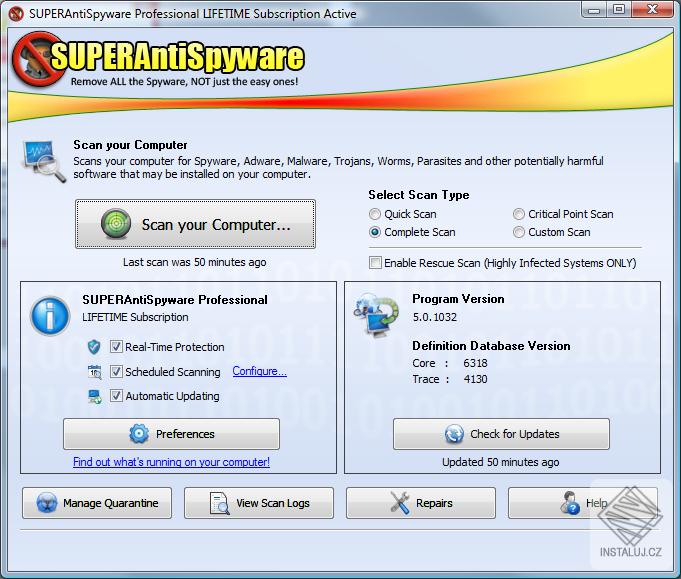 SUPERAntiSpyware Free