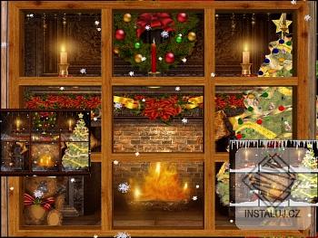 Alternating Christmas Windows