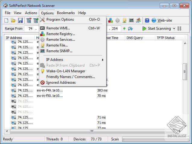 SoftPerfect Network Scanner