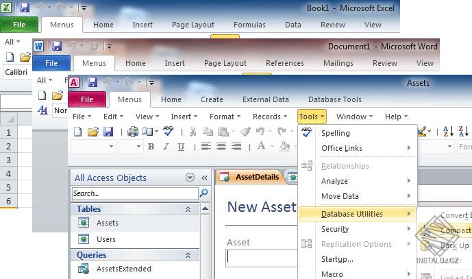 Classic Menu for Office Professional 2010