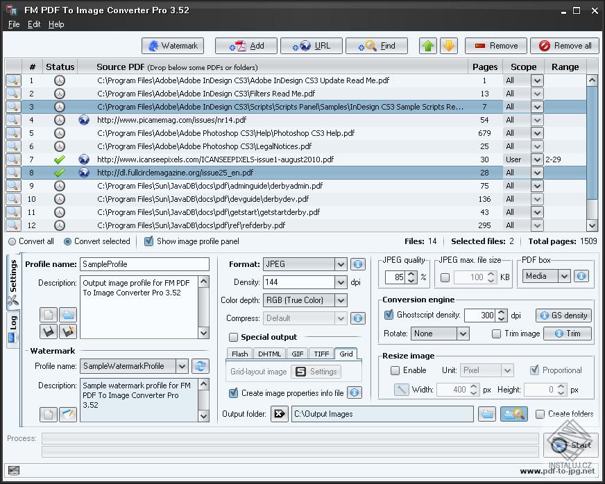 FM PDF To Image Converter PRO