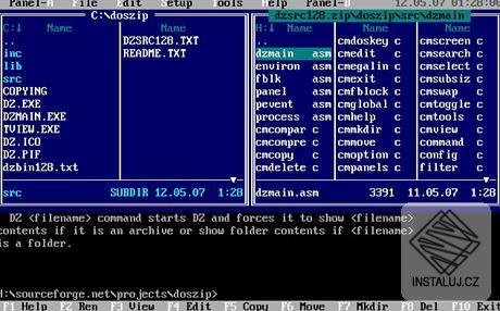 The Doszip Commander