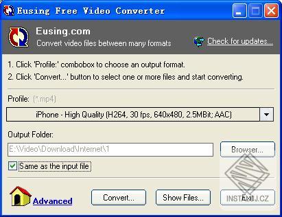 Eusing Free Video Converter
