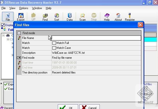 DERescue Data Recovery Master