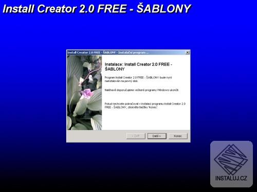 Install Creator 2.0 FREE - šABLONY