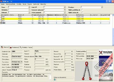 EKOR evidence-kontrola-revize