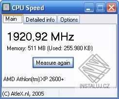 CPU Speed