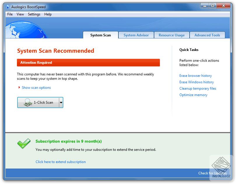 AusLogics BoostSpeed