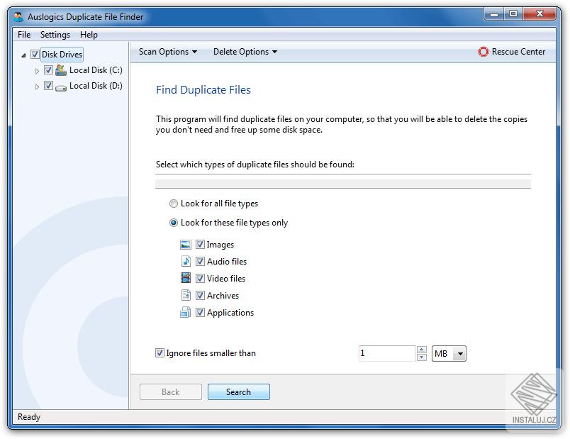 Auslogics Duplicate File Finder