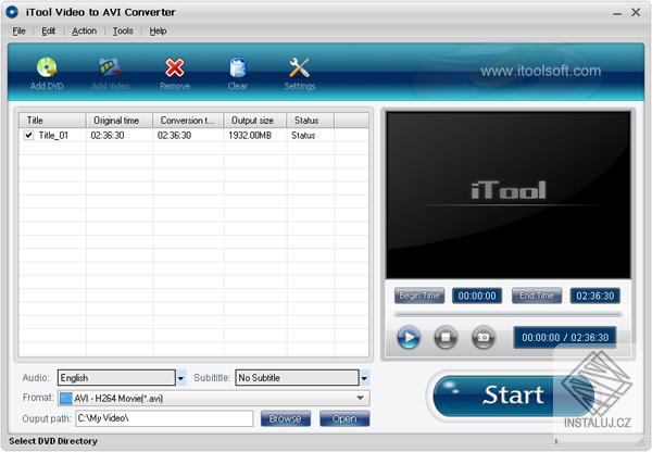 Video To AVI Converter