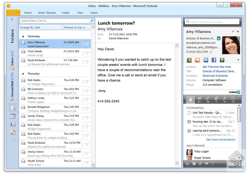 Xobni for Outlook