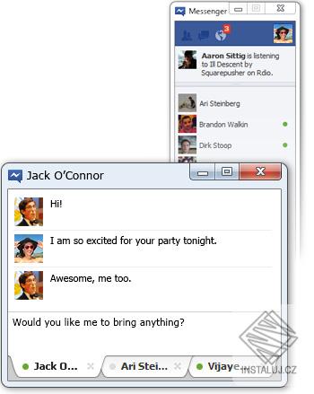 Facebook Messenger pro Windows
