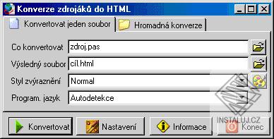 Zdrojáky do HTML