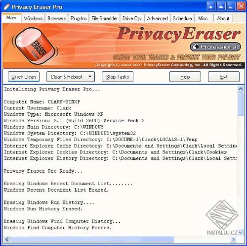 Free Internet Eraser