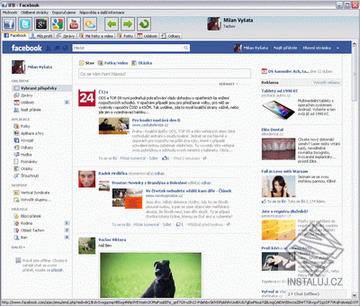 iFB - Facebook interface
