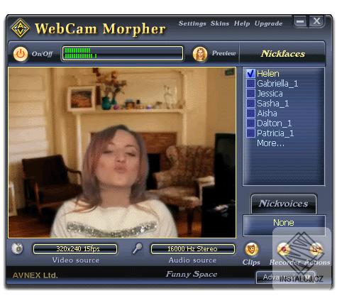 AV Webcam Morpher
