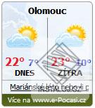 Miniaplikace e-Počasí.cz