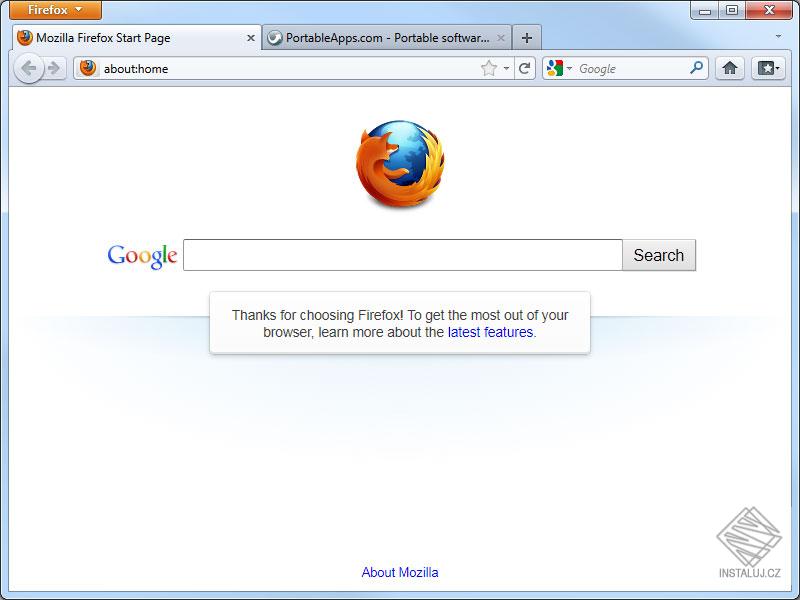 Firefox, Portable Edition