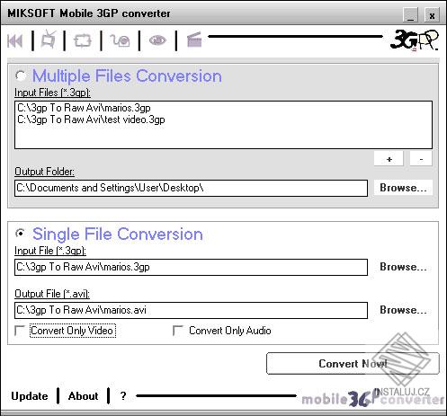 Mobile 3GP converter