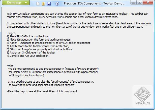 Precision NCA Components for VCL