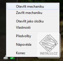 Ovládání CD