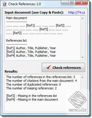 Check References