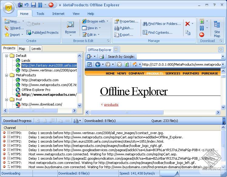 Offline Explorer