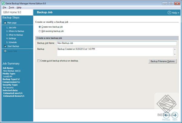 Genie Backup Manager