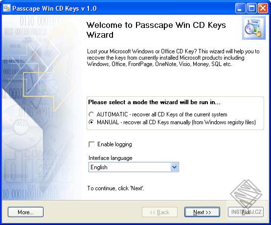 Passcape Win CD Keys