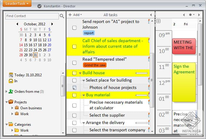 LeaderTask Personal Organizer