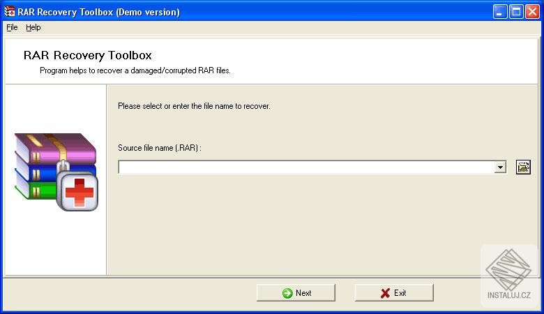 Recovery Toolbox for RAR