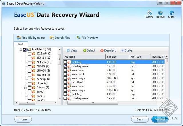 EaseUS Data Recovery Wizard Pro