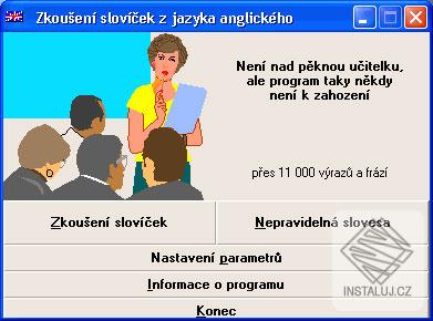 Slovíčka - zkoušení slovíček