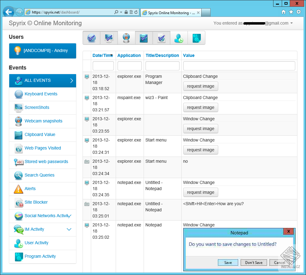 Spyrix Free Keylogger