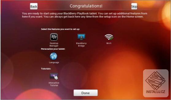 BlackBerry PlayBook Simulator