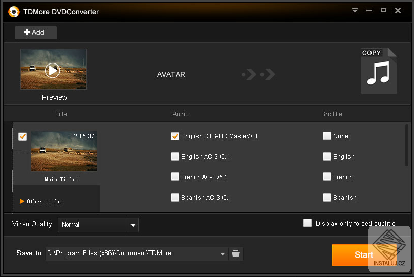 TDMore DVD Converter