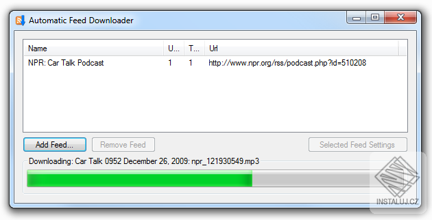 Automatic Feed Downloader
