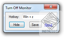 Turn Off Monitor