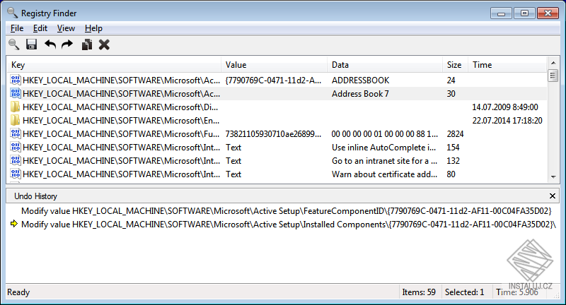Registry Finder