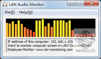 LAN Audio Monitor