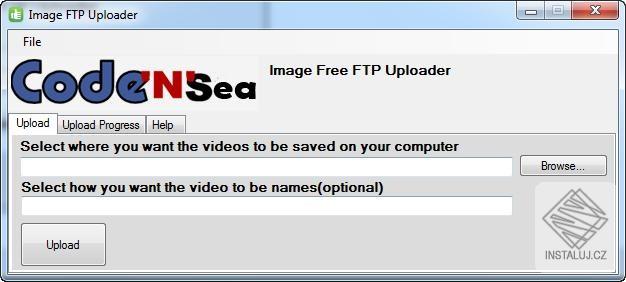 Simple Image FTP Uploader C#